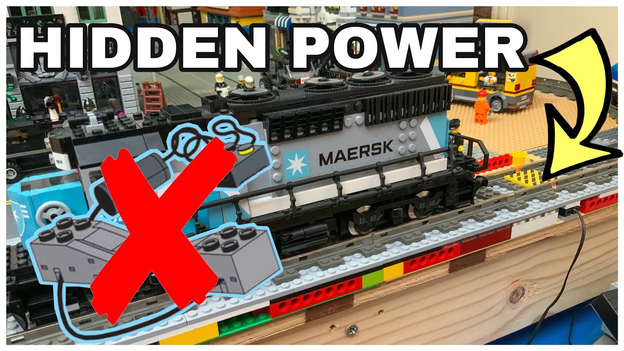 LEGO 9 Volt Train HIDDEN and Alternative Power Connection