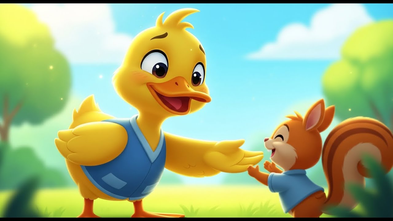 Duck & Friends Cartoon | Helping People in Need | Kids Animation part 3
