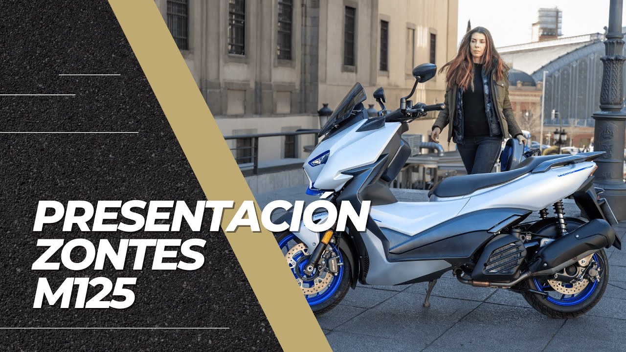 ZONTES M125 🤔 ¿EL SCOOTER 125 MÁS AVANZADO TECNOLÓGICAMENTE?