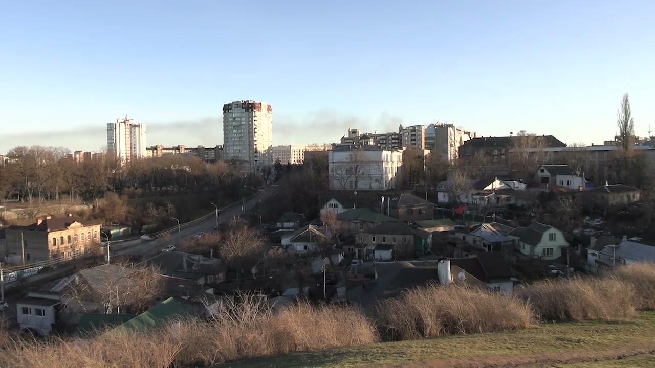 Так виглядали б Черкаси зі стін черкаського замку. Якщо б він дожив до наших часів