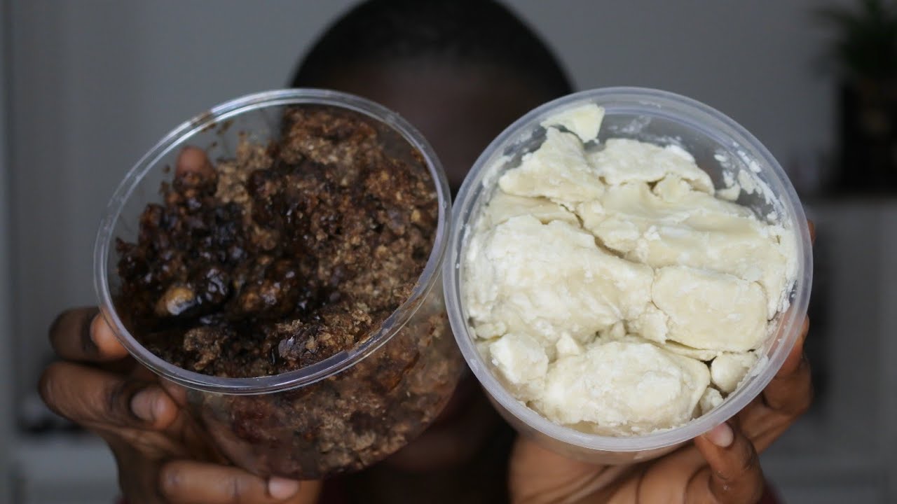 Pure Raw Shea Butter from Ghana | Ghana Shea butter and Black Soap | AMIFULLEST