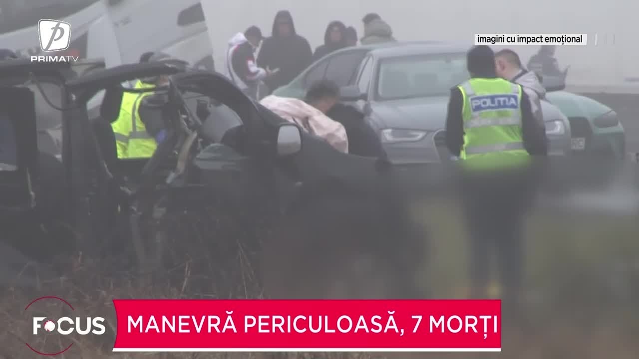 Manevră periculoasă - 7 morți