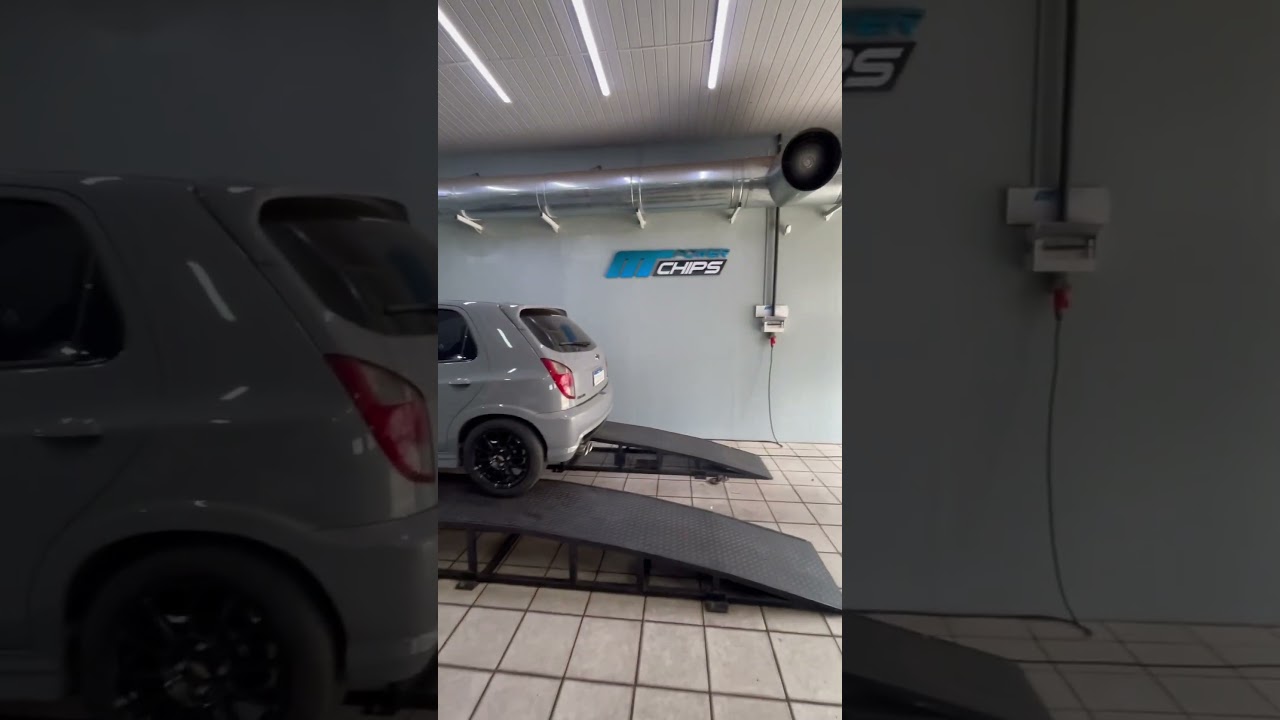 Celta 1.0 turbo com FT300 no dinam&ocirc;metro!  #automobile #smartphone #celtaturbo #fueltech #turbo
