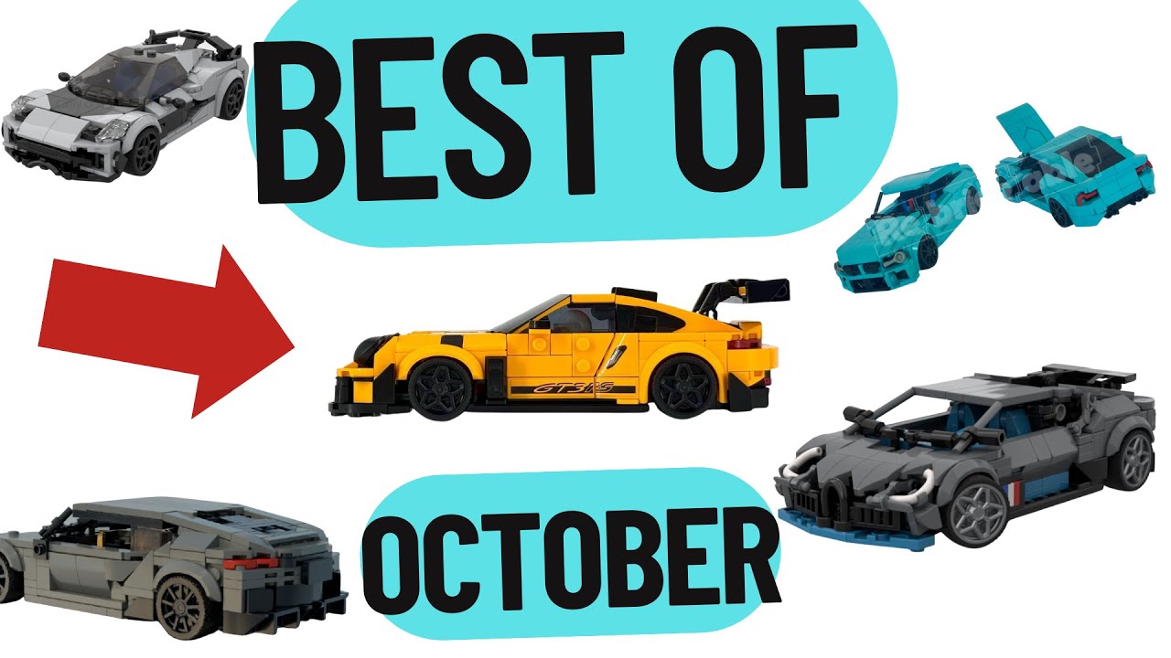 The BEST LEGO Car MOCs of cars October 2025 on Rebrickable
