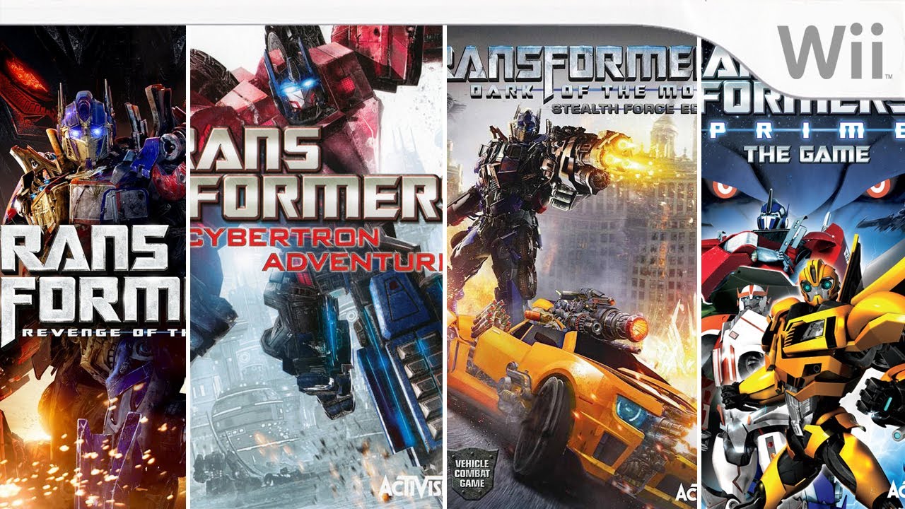 Transformers Games for Wii