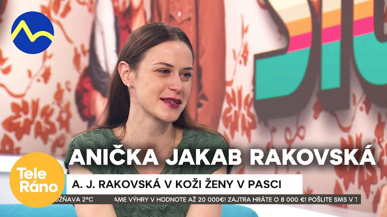Anna Jakab Rakovská: o struhujúcom príbehu Hany zo seriálu Sľub | Teleráno