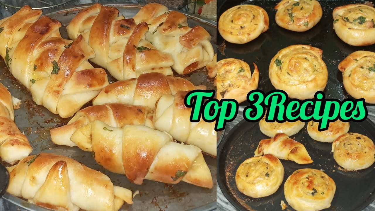 Pinwheel/ Mini chicken Bread/ Croissants/ Ramzan Special iftari by myrecipebox
