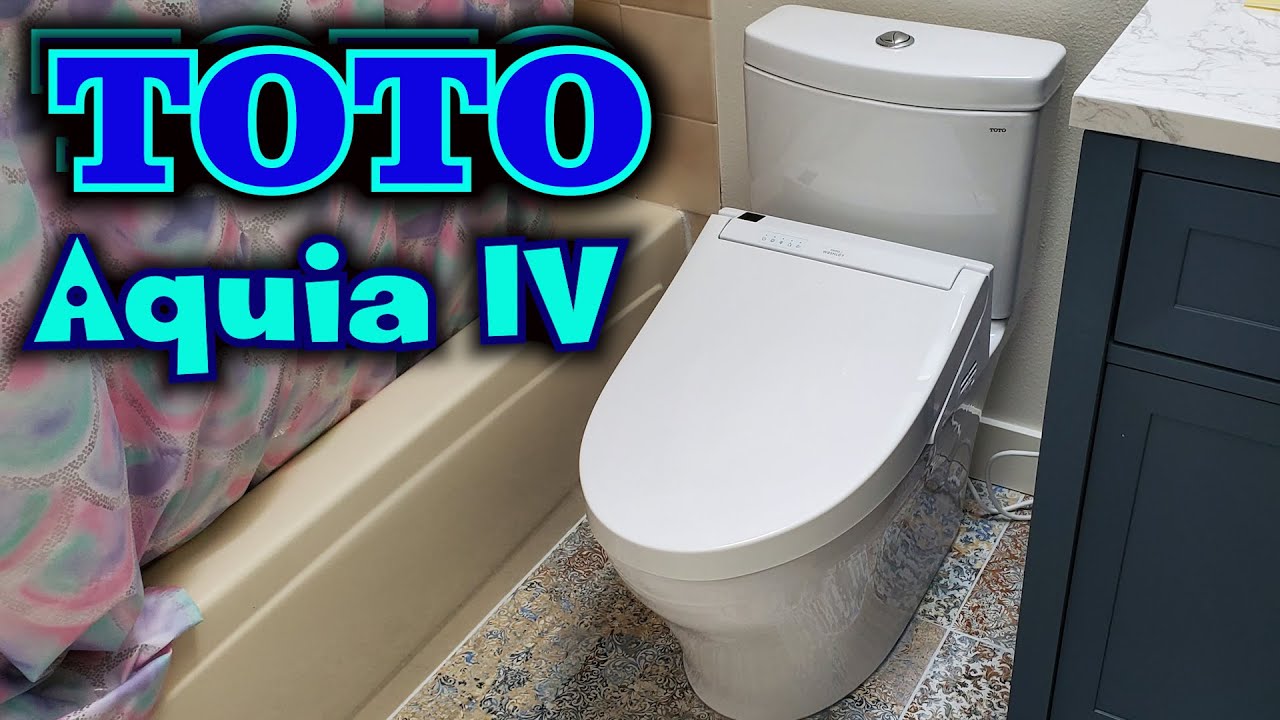 Toto toilet installation