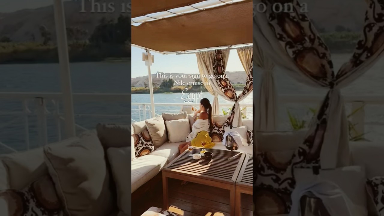 Luxury Nile Cruise in Egypt 🇪🇬✨ | KEMET Tours