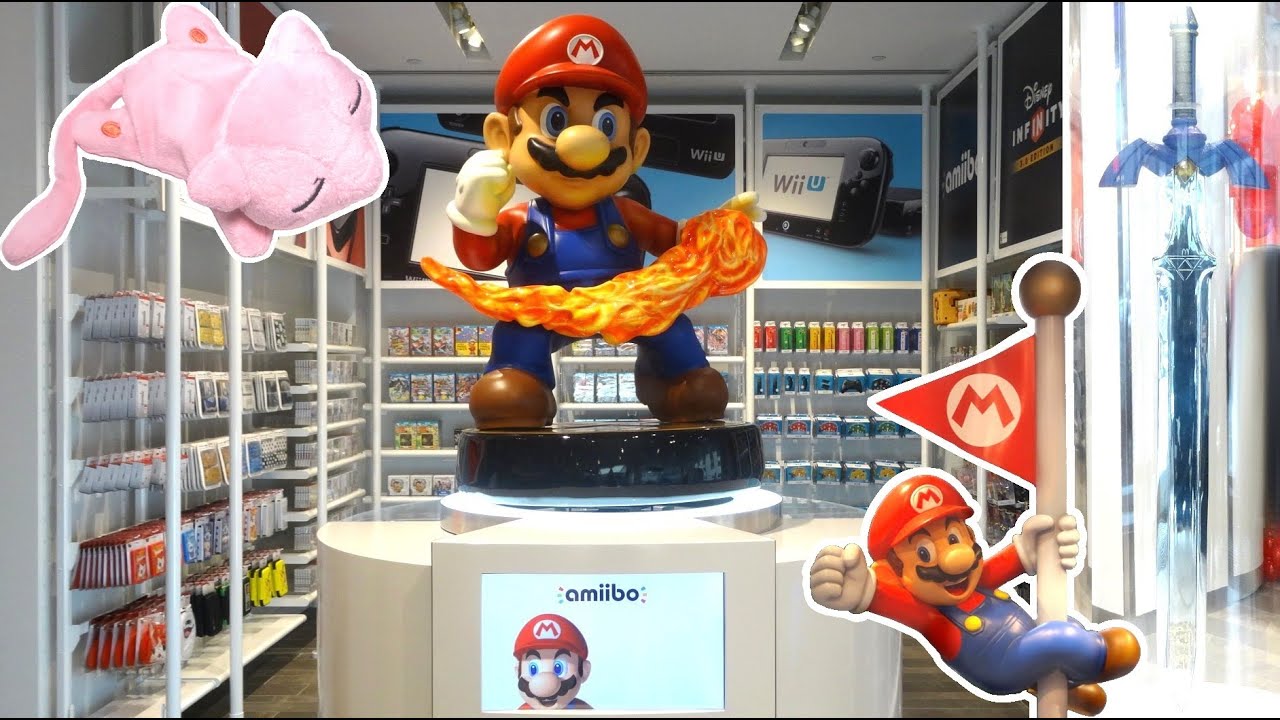 2016 Nintendo New York Store GRAND ReOPENING! Tour & Merchandise