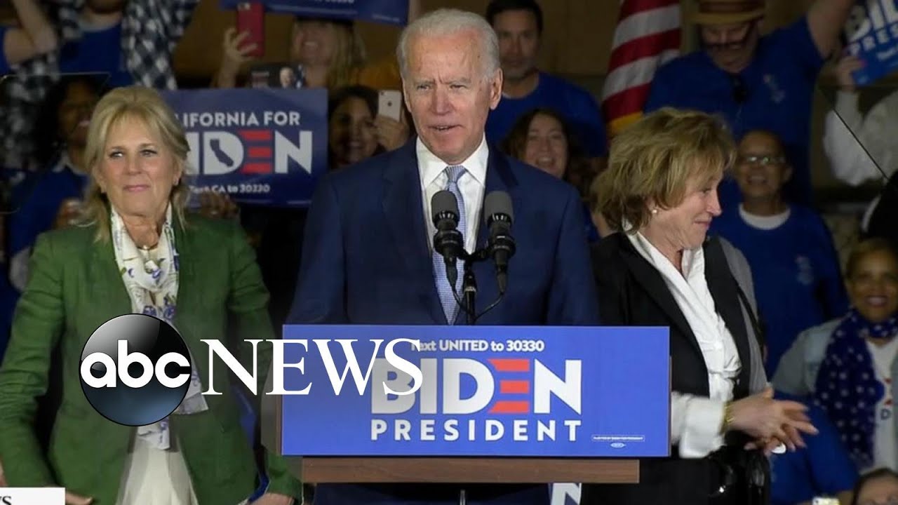Joe Biden pulls ahead as Super Tuesday 2020 projected winner | Nightline