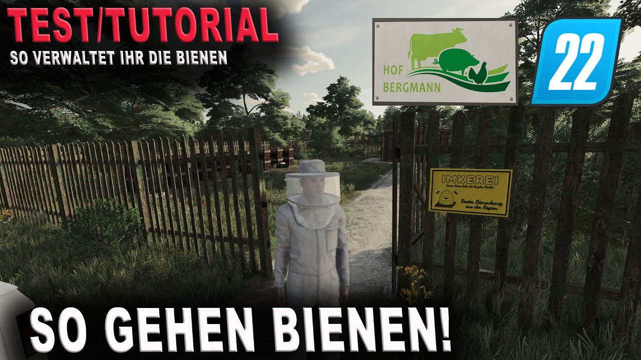 LS22 Hof Bergmann 1.3 - So funktionieren die neuen Bienen!