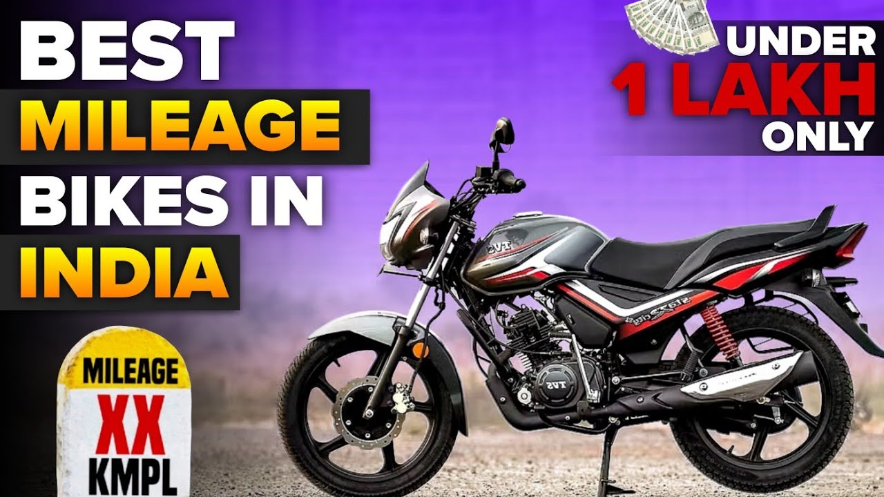 Top 5 Best Bikes Under 1 lakh 🏍️💨 | Best 100cc Bikes In India 🔥 | Best Mileage Bikes in India 2025⛽