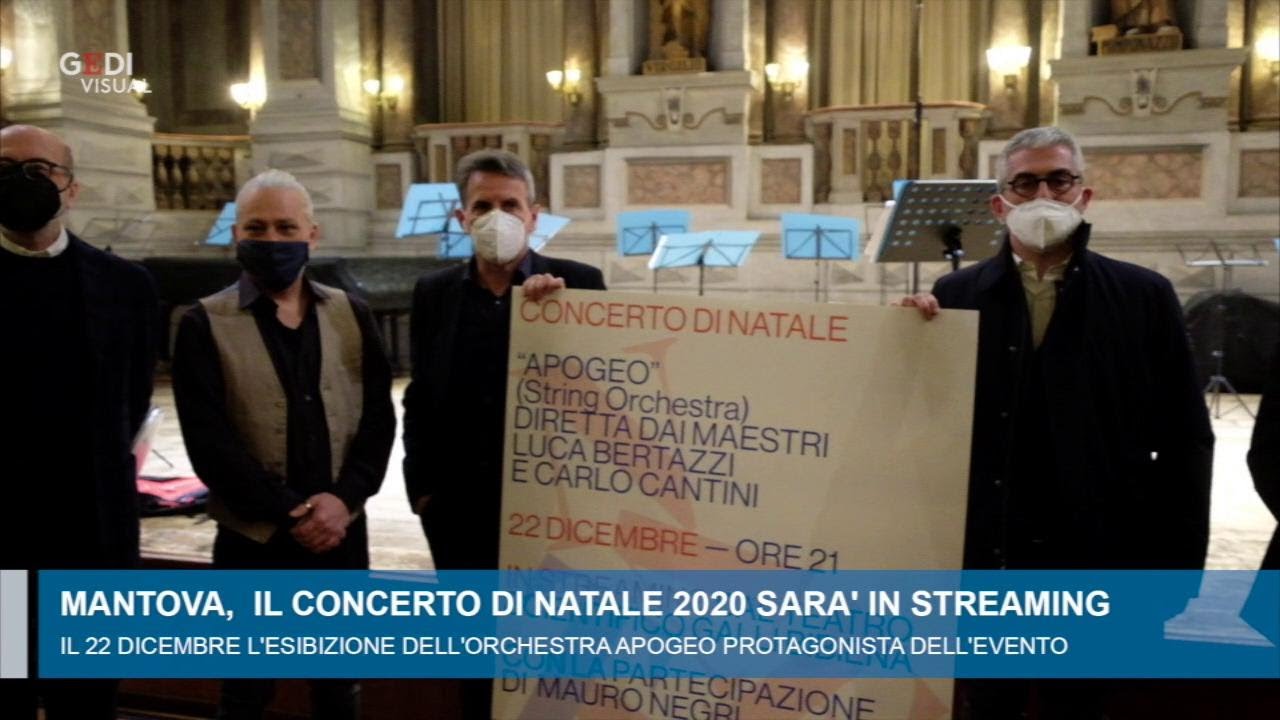 Mantova, concerto di Natale in streaming dal Bibiena