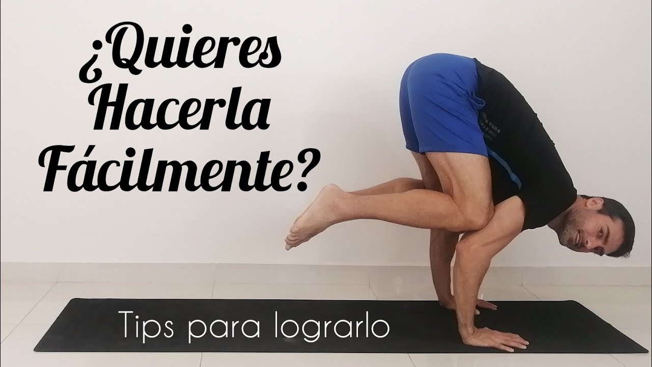La MEJOR TÉCNICA para hacer BAKASANA | Postura del Cuervo para principiantes