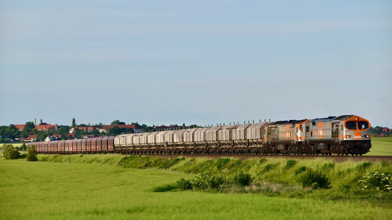 VPS mit HVLE V330.4 & V330.3 und Kalkzug bei Langenstein