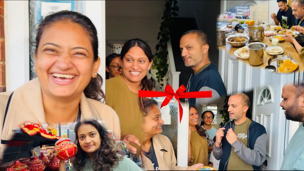 Friend k ghar dal batti dinner me khai aur kya layi me india se surprise gift ?