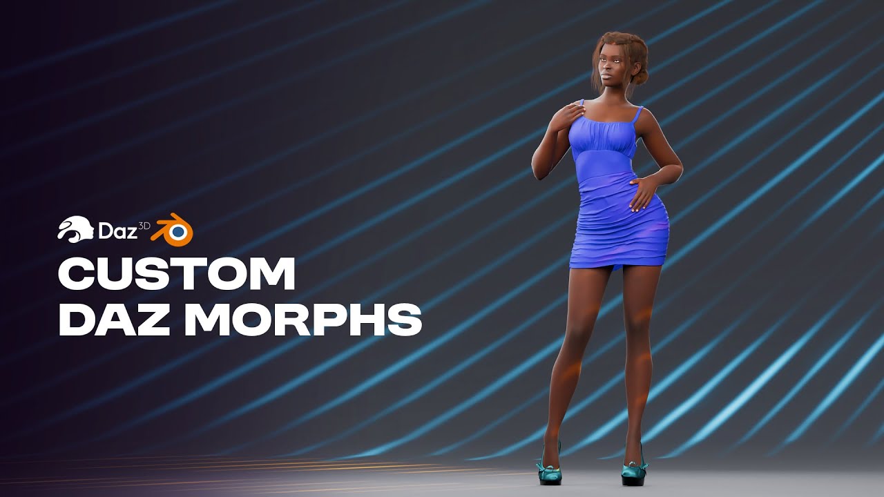 Custom Daz Morph with Blender