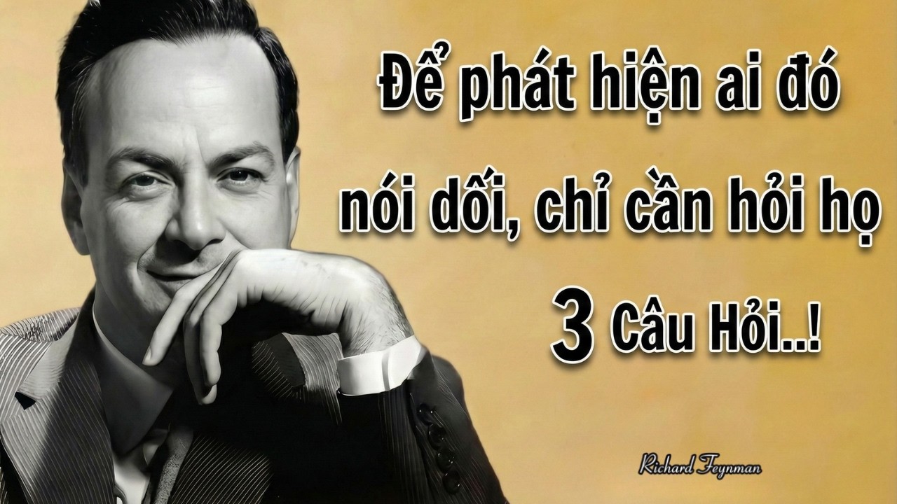 Những Câu Nói Hay Nhất Của Richard Feynman Mang Ý Nghĩa Sâu Sắc