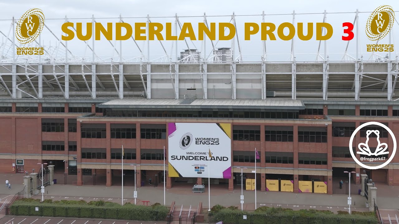 Women's Rugby World Cup - England v USA Carnival  &  New Keel Crossing bridge (Sunderland Proud 3)