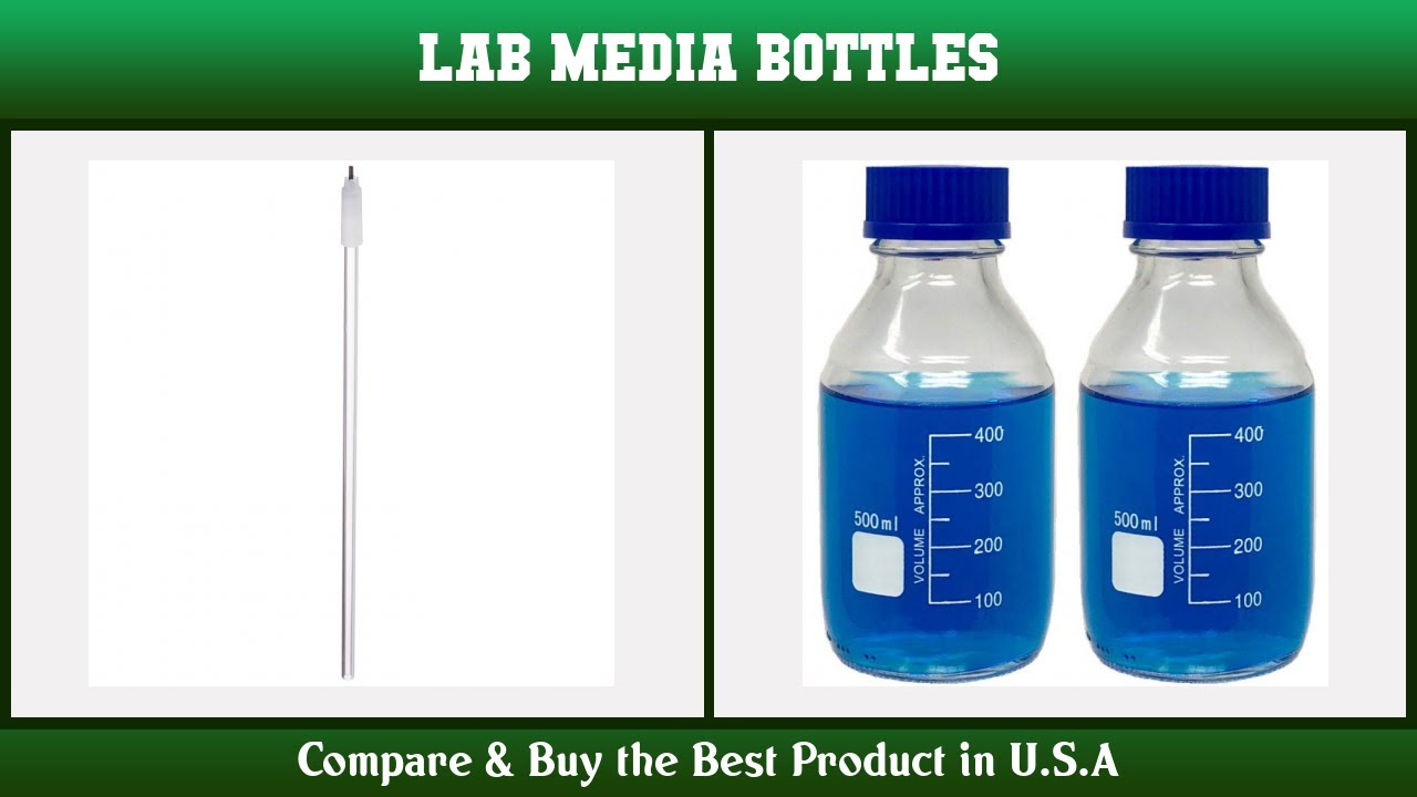 Top 10 Lab Media Bottles to buy in USA 2021 | Price & Review