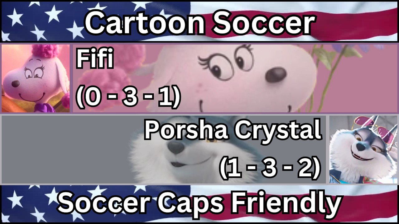 Cartoon Soccer Friendly: Fifi Vs Porsha Crystal (February 19th, 2026)