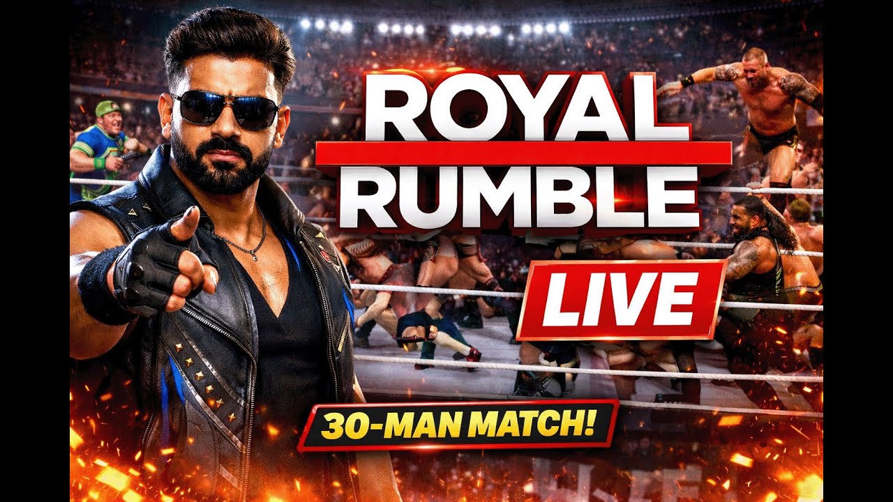 WWE Main Event | RoyalRumble | RAW, SMACKDOWN, NXT | Ogcharan | Created Superstar