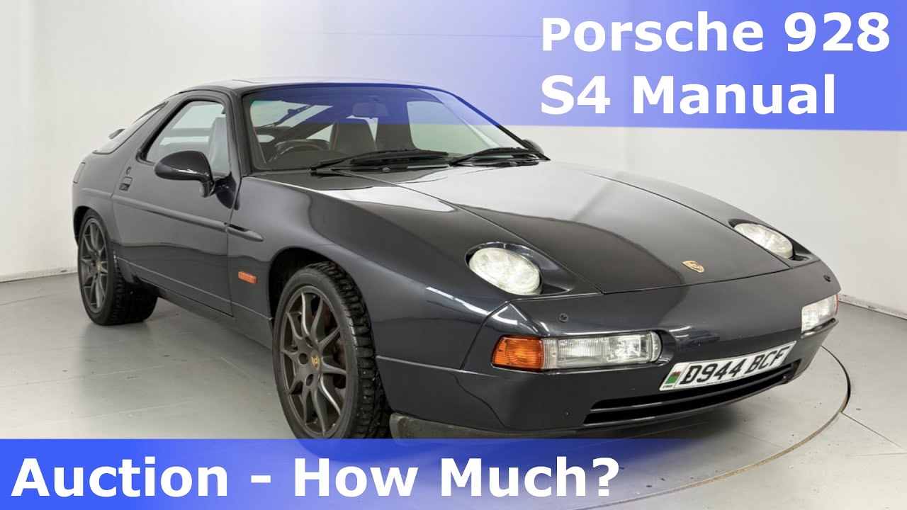 Porsche 928 S4 с механической коробкой передач 1987 года на аукционе — сколько стоит?