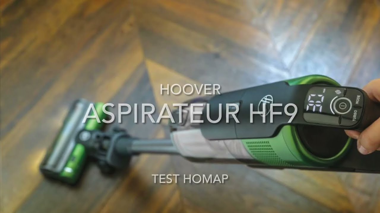 Test du Hoover HF9, un aspirateur balai complet et qui ne s'emmêle pas
