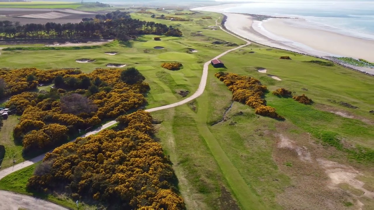 Nairn Beach and Nairn Golf Club