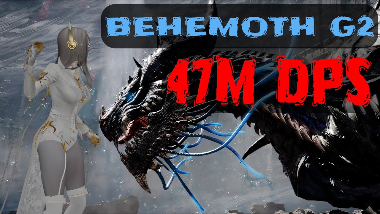 Lost Ark - Behemoth G2 - Gunslinger 1648/ 47M DPS