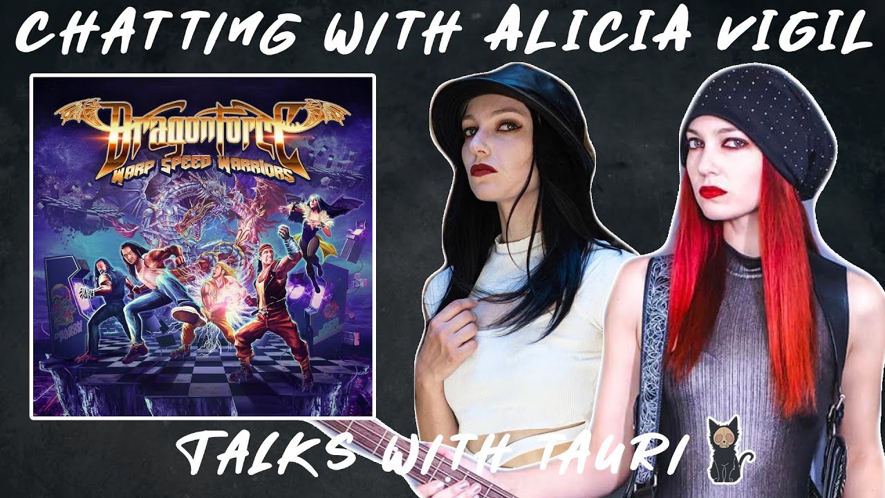 TALKS WITH TAURI | CHATTING WITH ALICIA VIGIL OF @dragonforce | INTERVIEW