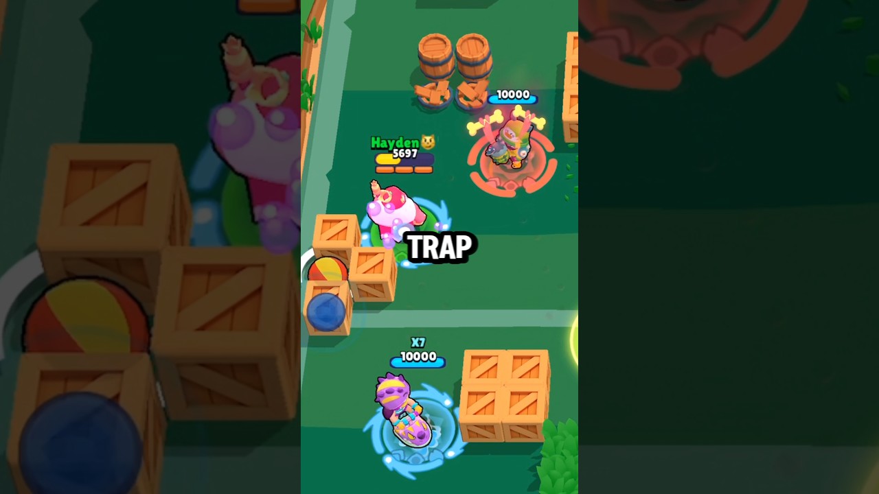 Cyberbulling at its Finest 🤡 #brawlstars #maxtier #brawlball #troll