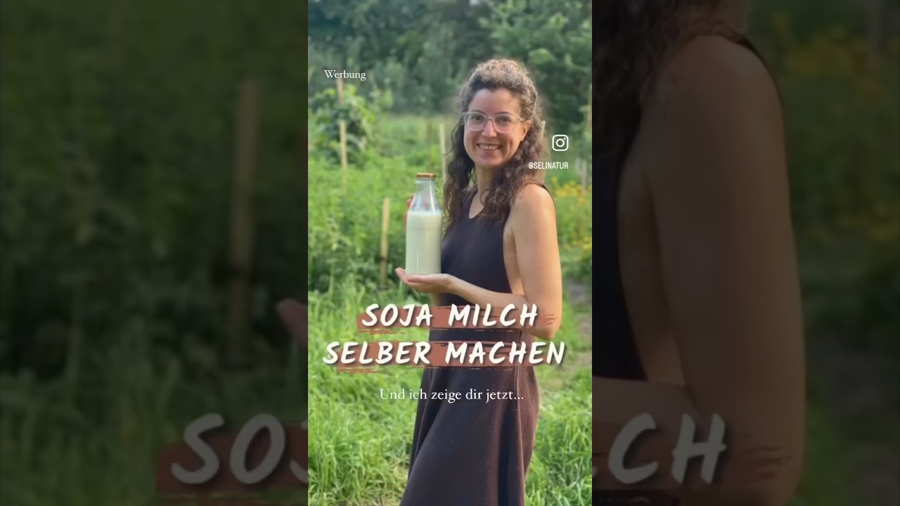 #sojamilch #selbermachen #selbstversorgung 🫘 #shorts #soja