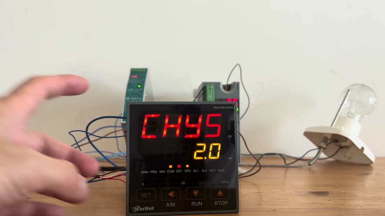 Program a profile on MPU90 and PU90 series Ramp and soak profile controller