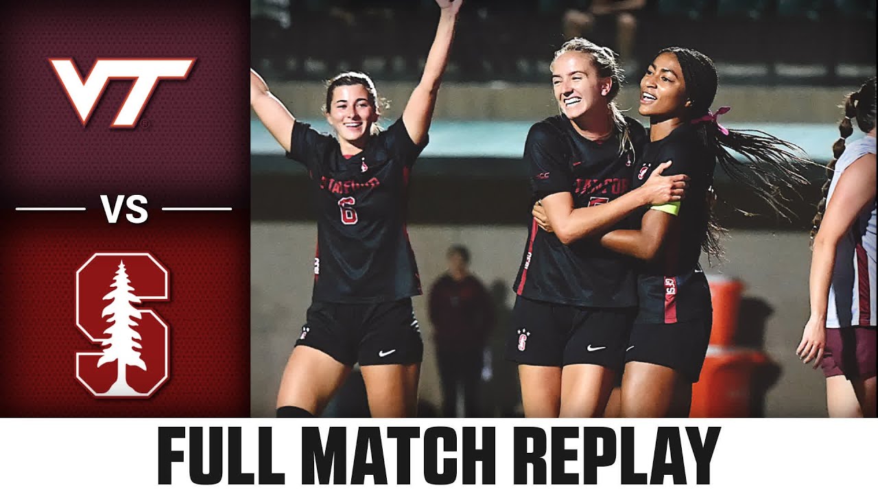 Virginia Tech vs. Stanford Full Match Replay | 2025 ACC Women's Soccer