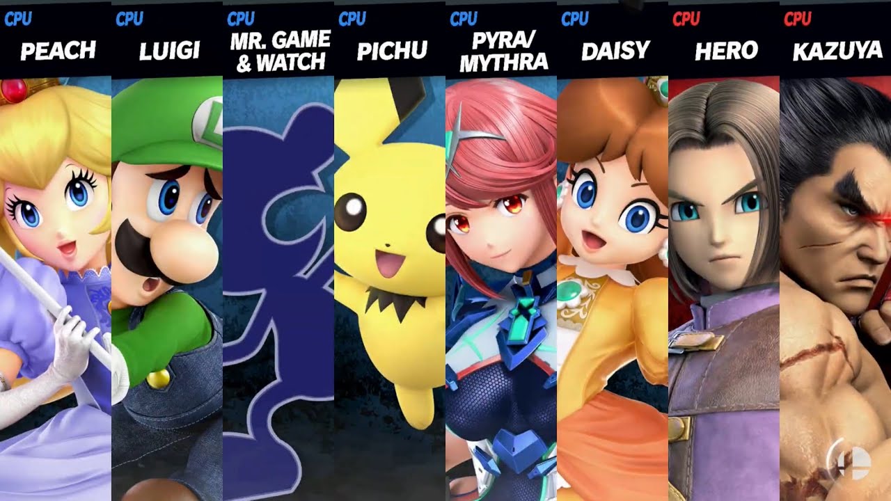 Super Smash Bros. Ultimate - our mains vs zapdos
