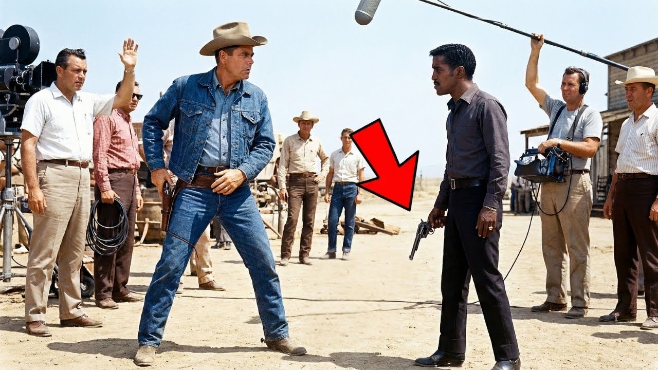 Sammy Davis Jr. and Glenn Ford's rapid gunfight stunned the set—speed fades, charisma lasts forever