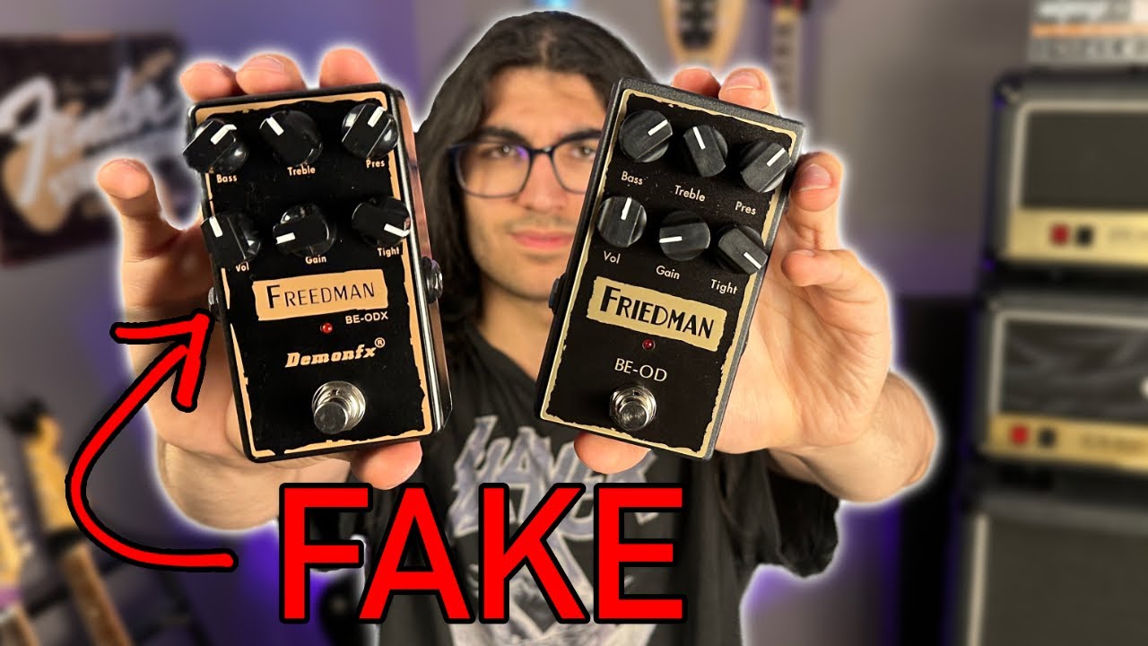 I Bought A FAKE Friedman Pedal