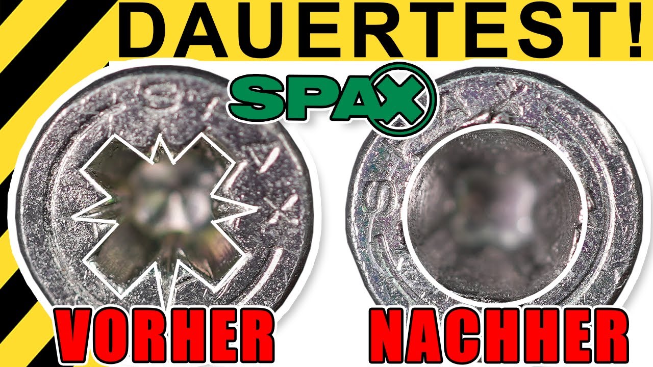 SPAX TOTALAUSFALL? SCHRAUBEN im LANGZEIT TEST! | WERKZEUG NEWS 152