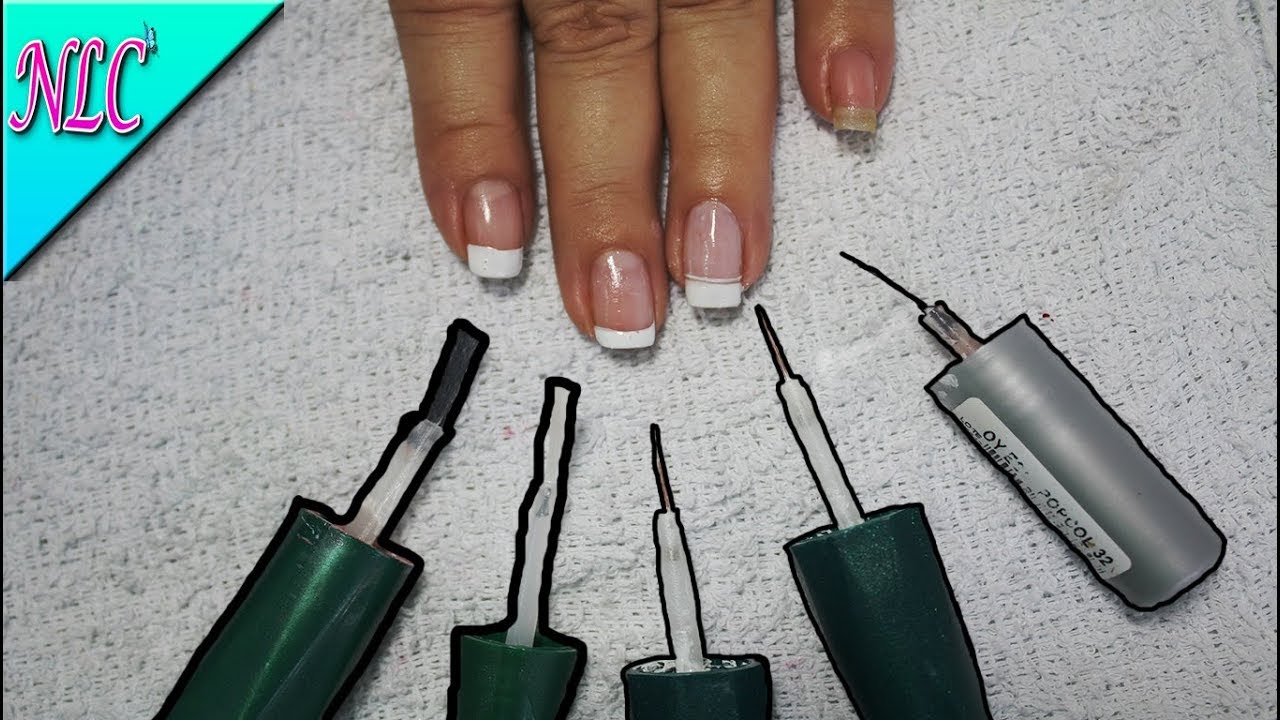 ARREGLA TUS PINCELES DE UÑAS ¡MUY FÁCIL! - COMO ARREGLAR LOS PINCELES - NLC