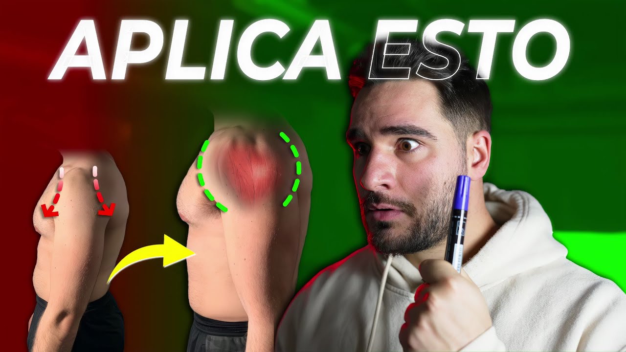 Biomecánico desvela 3 CLAVES para desarrollar hombros GRANDES y REDONDOS