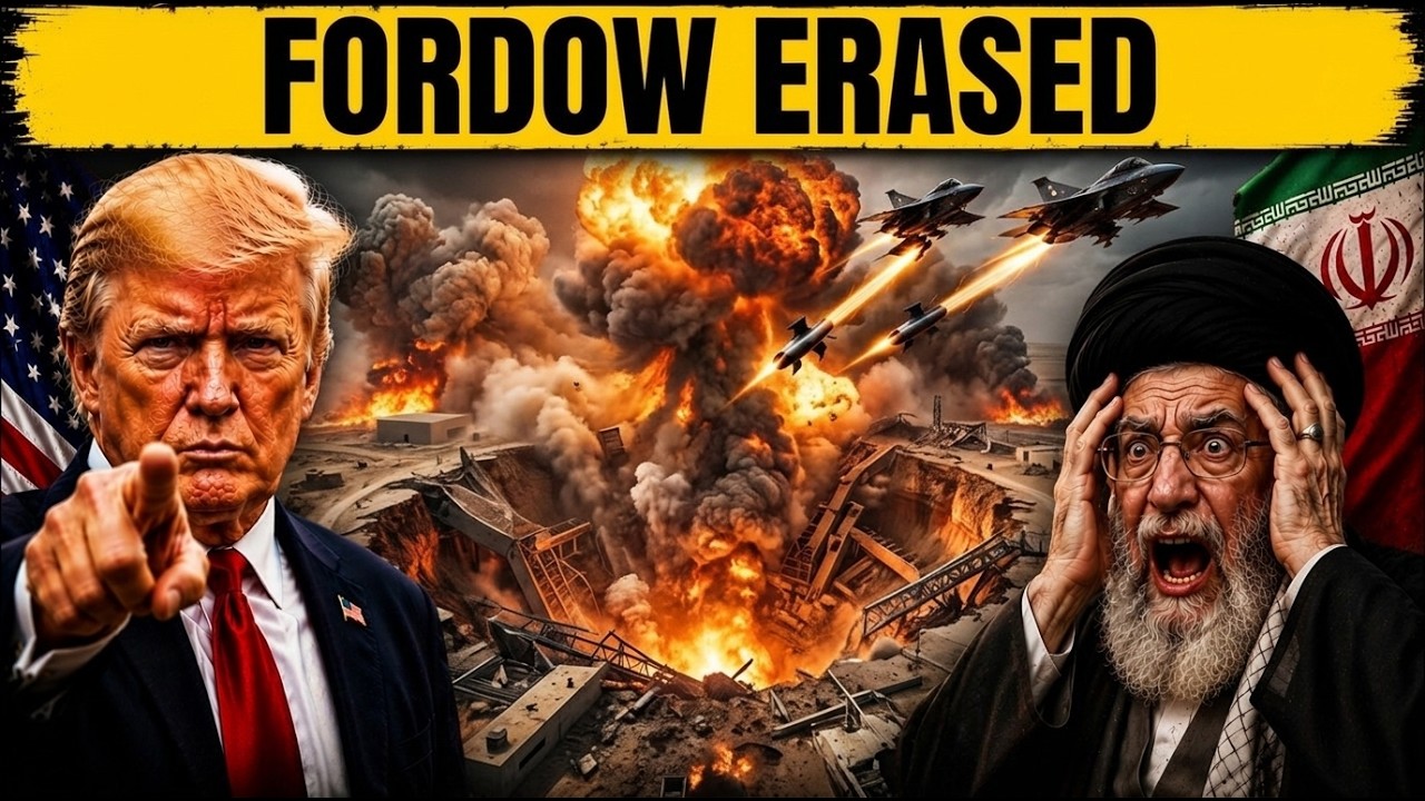 U.S. Military Just Hit Iran With a Devastating Bunker Buster Bomb and the World Is in Shock