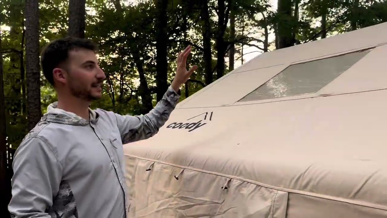 Coody Koala 7 Inflatable Tent Walkthrough! Best Tent for Glamping—So Easy!