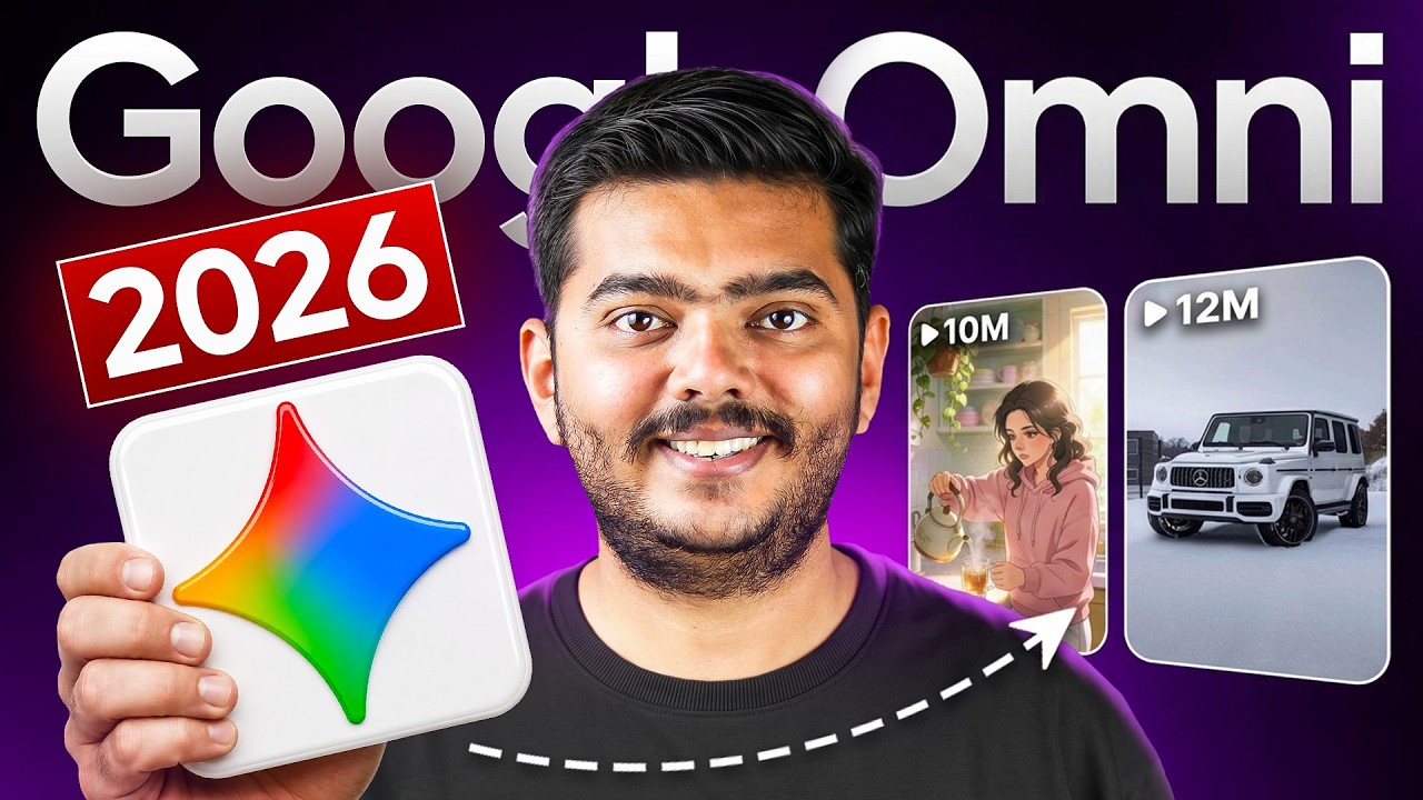 🤯 Google Omni FREE & Unlimited! Change ANY Video with AI 🔥 (Omni Flash Tutorial)