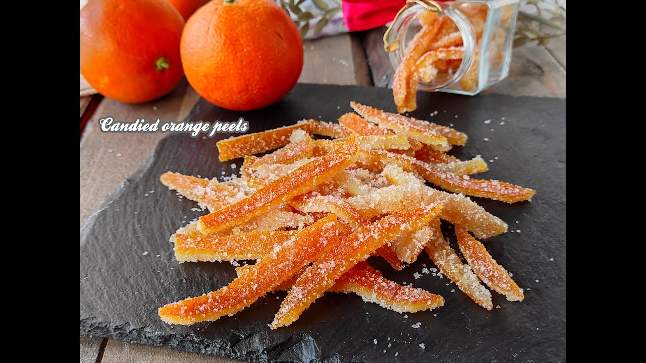 Candied orange peels, Transforming oranges into delicious treats