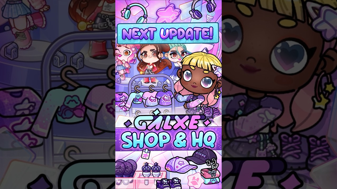 The GALXE Shop and Headquarters are both coming in the NEXT #avatarworld UPDATE! 🛍️🏩 #pazu