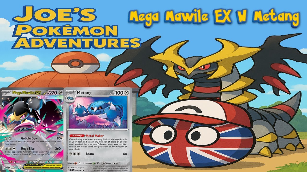 Mega Mawile EX W Metang. Showcasing my decklist. Pokémon Trading Card Game