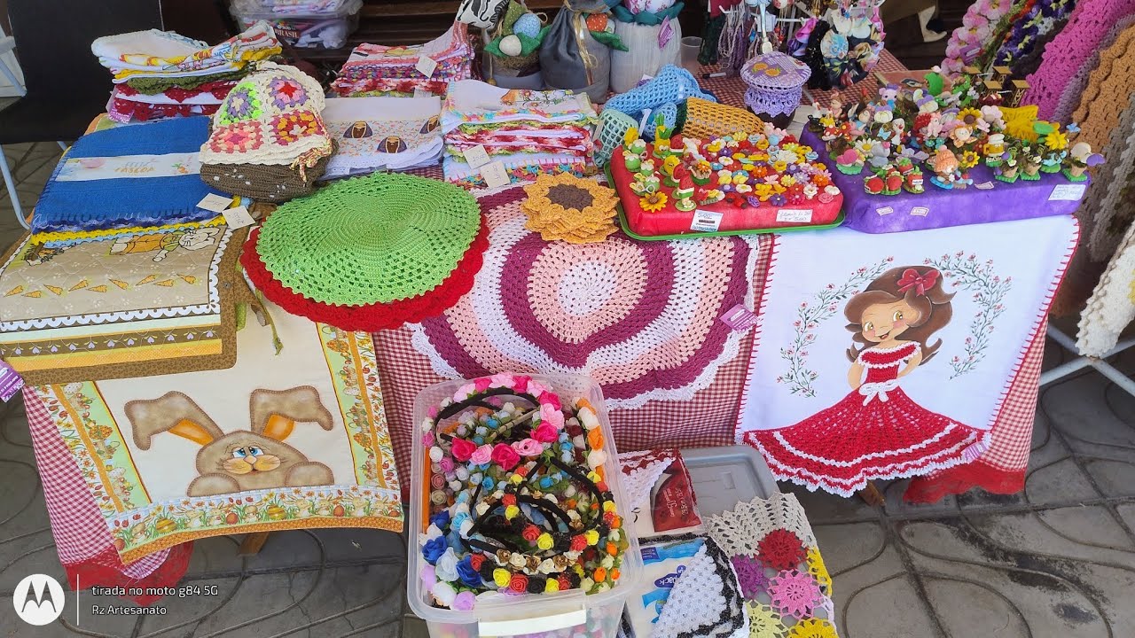Voltei a fazer feira em frente ao posto de saúde