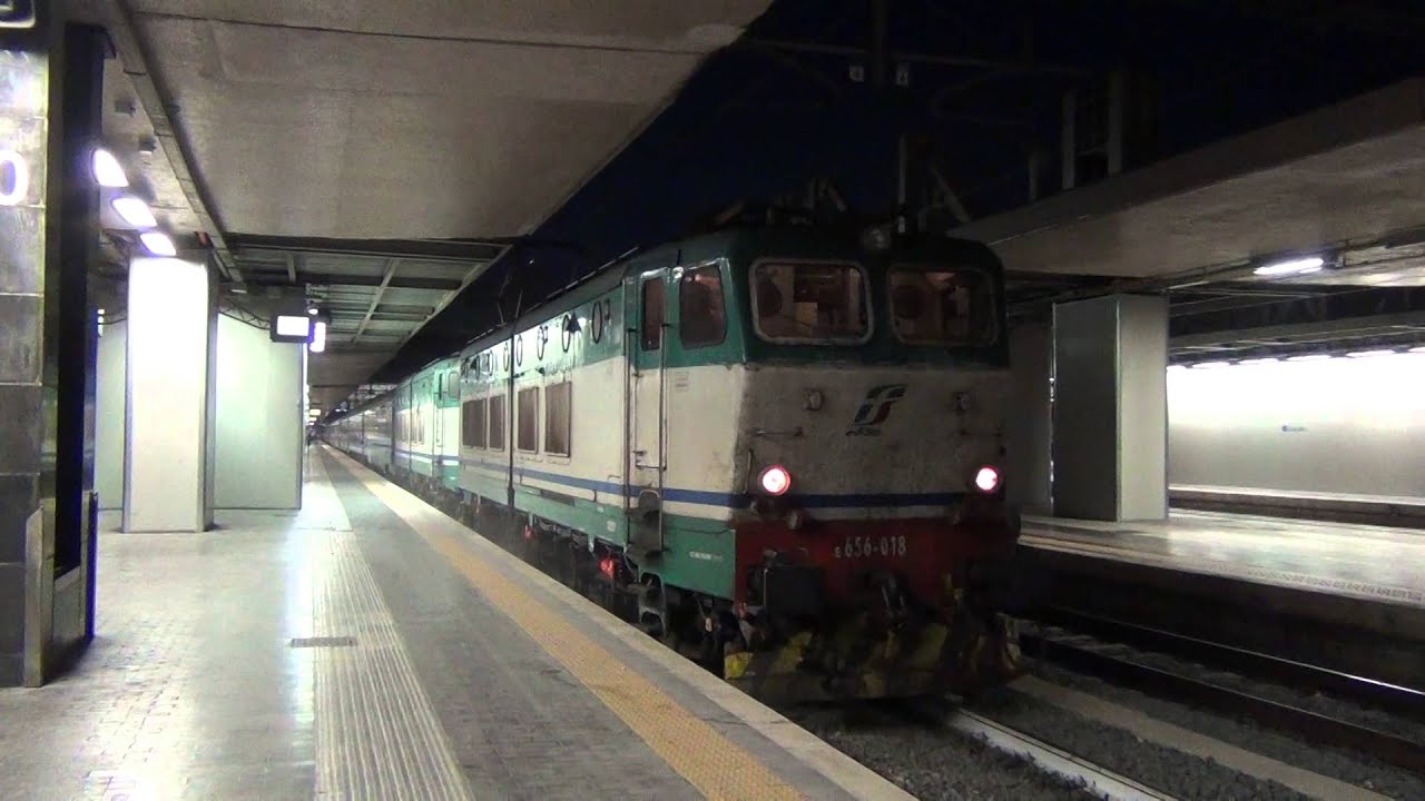 L' INCREDIBILE SLITTATA DEL E656.018 IN PARTENZA CON L' ICN 1955!
